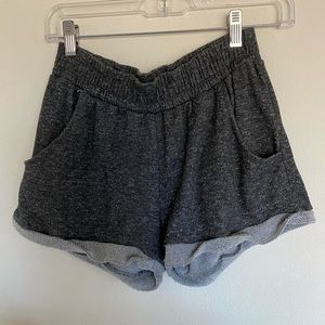 High Waisted Cotton Shorts